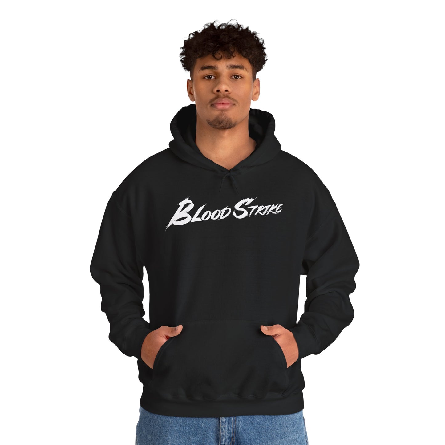 Blood Strike Logo Black Hoodie