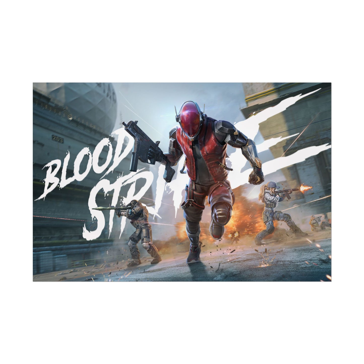 Blood Strike Ethan Game Poster
