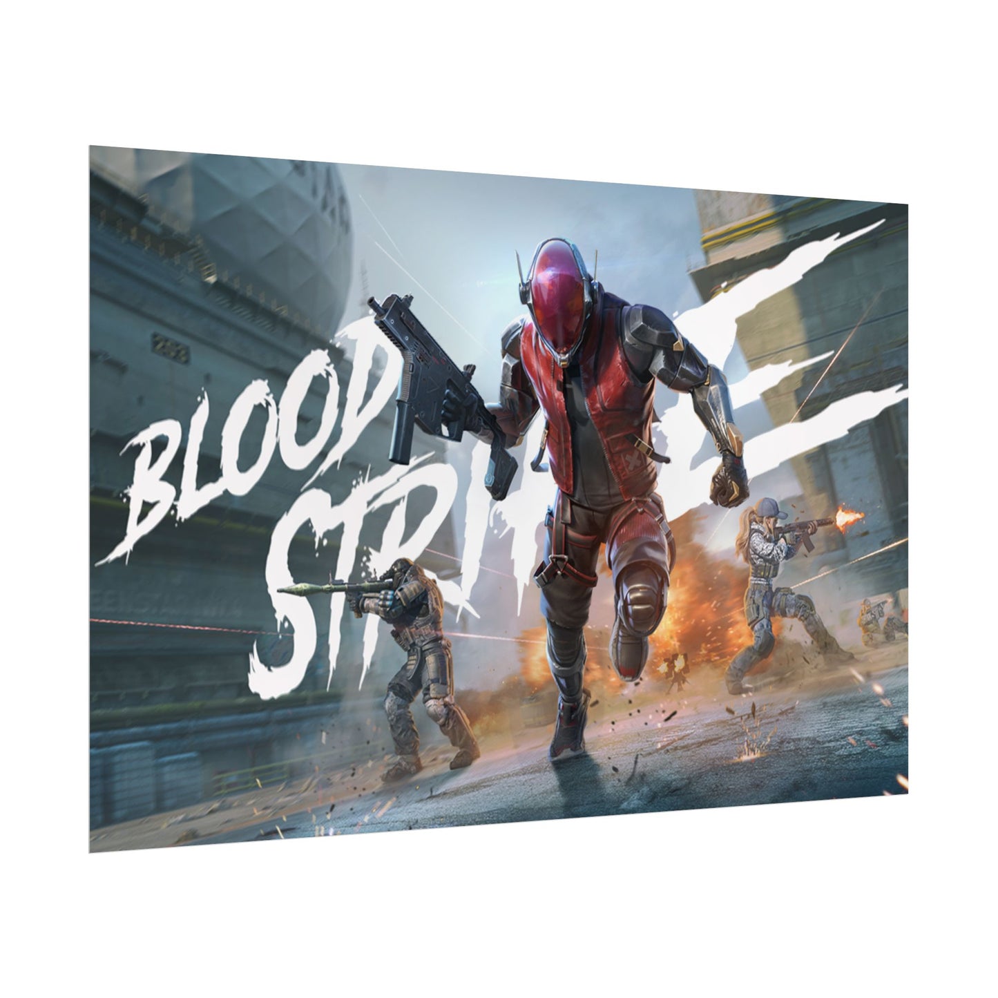 Blood Strike Ethan Game Poster