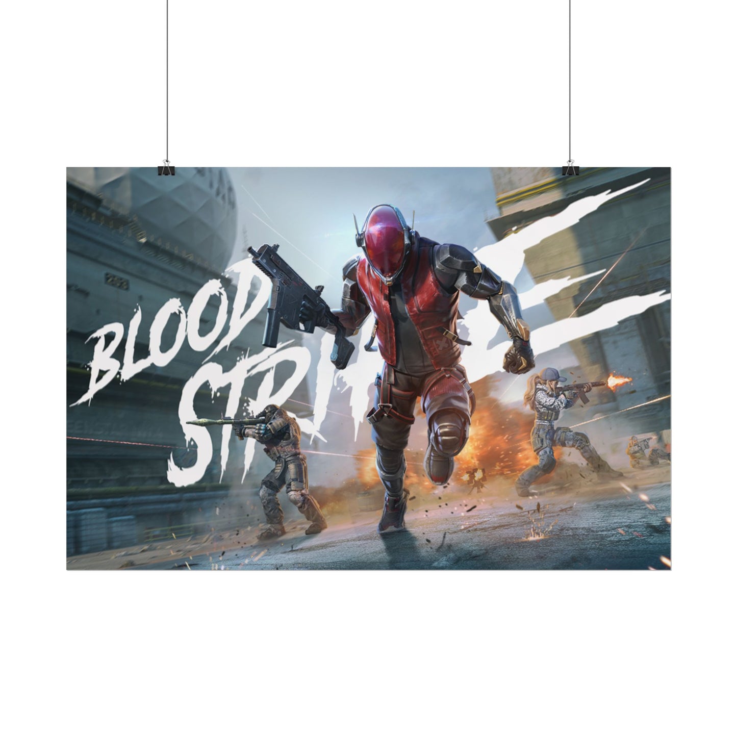 Blood Strike Ethan Game Poster
