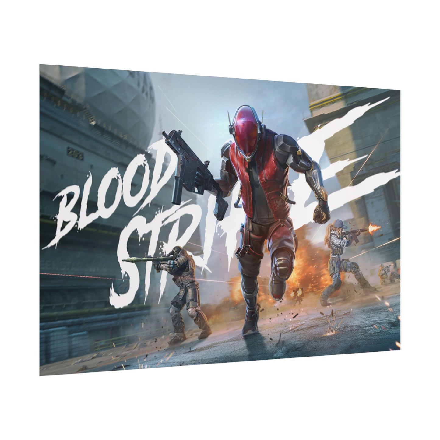 Blood Strike Ethan Game Poster